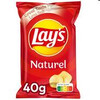 CHIPS NATUREL  LAYS  24 ST  40 GR