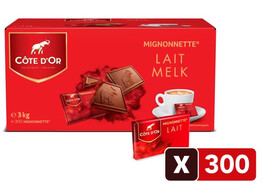 MIGNONNETTES MELK  COTE D OR  300 STUKS