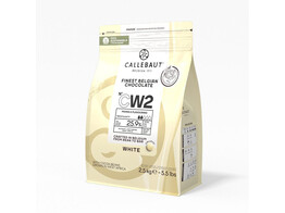 CHOCOLADE CALLETS WIT  CALLEBAUT  2.5 KG