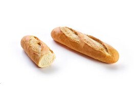HALF STOKBROOD WIT  LL3107  27 CM  50 ST  125 GR