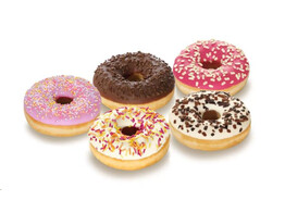 DONUT MIXED BOX  D5  60 ST  58 GR