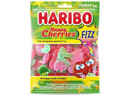 SNOEP HAPPY CHERRIES FIZZ  HARIBO  28 ST  70 GR    promo  