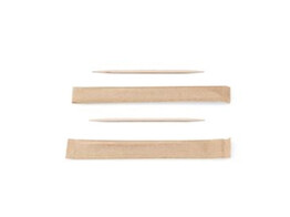 TANDENSTOKER HOUT VERPAKT  65 MM  1000 STUKS