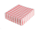 SERVET VICHY RED  33   33 CM  1/4  1 L  500 STUKS