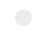 KANTJES ROND WIT  9 CM  250 STUKS