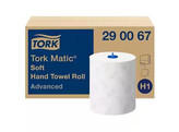 HANDDOEK PAPIER WIT  TORK MATIC  H1  2 L  150 M  6 STUKS