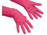 HANDSCHOEN MULTIGEBRUIK ROOD LARGE  VILEDA  10 STUKS