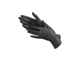 HANDSCHOEN NITRIL ZWART LARGE  100 STUKS