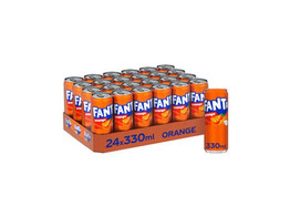 FANTA ORANGE SLEEK BLIK  24 ST  33 CL