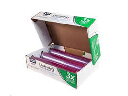FOLIE PLASTIEK WRAPMASTER  30 CM  300 M  3 STUKS