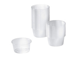 PLASTIEK SAUSPOTJE  50 CC  50 STUKS