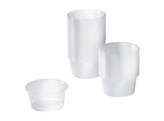 PLASTIEK SAUSPOTJE  50 CC  50 STUKS