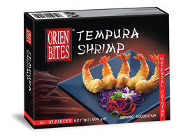 SHRIMP TEMPURA  ORIEN BITES  36 ST  22 GR