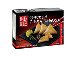 CHICKEN TIKKA SAMOSA  ORIEN BITES  50 ST  20 GR