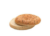 HAMBURGER BUN PEPPER  P3360  12.5 CM  24 ST  90 GR