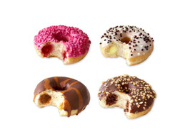DONUT GEVULD MIXED BOX  DF2670  48 ST  70 GR