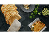 NAAN FLAT BREAD WHITE PRE-FOLDED  PAN1977  17   9.5 CM  60 ST  85 GR
