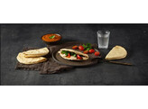 NAAN FLAT BREAD WHITE PRE-FOLDED  PAN1977  17   9.5 CM  60 ST  85 GR