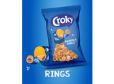 CHIPS PAPRIKA RINGS  CROKY  25 ST  35 GR