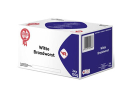 BRAADWORST WIT  VAN REUSEL  24 ST  150 GR