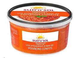 TAPENDAE GECONFIJTE PAPRIKA S  SUD N SOL  500 GR