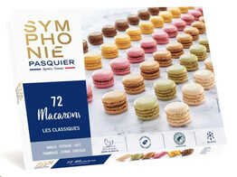 MACARONS GEVULD ASSORTIMENT  72 ST  15 GR