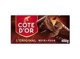 CHOCOLADE TABLET PUUR  COTE D OR  9 ST  400 GR