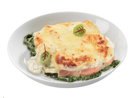 LASAGNE ZALM   SPINAZIE  DELI MEAL  6 ST  500 GR