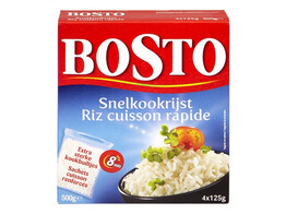 RIJST SNELKOOK BUILTJES  BOSTO  4 ST  125 GR